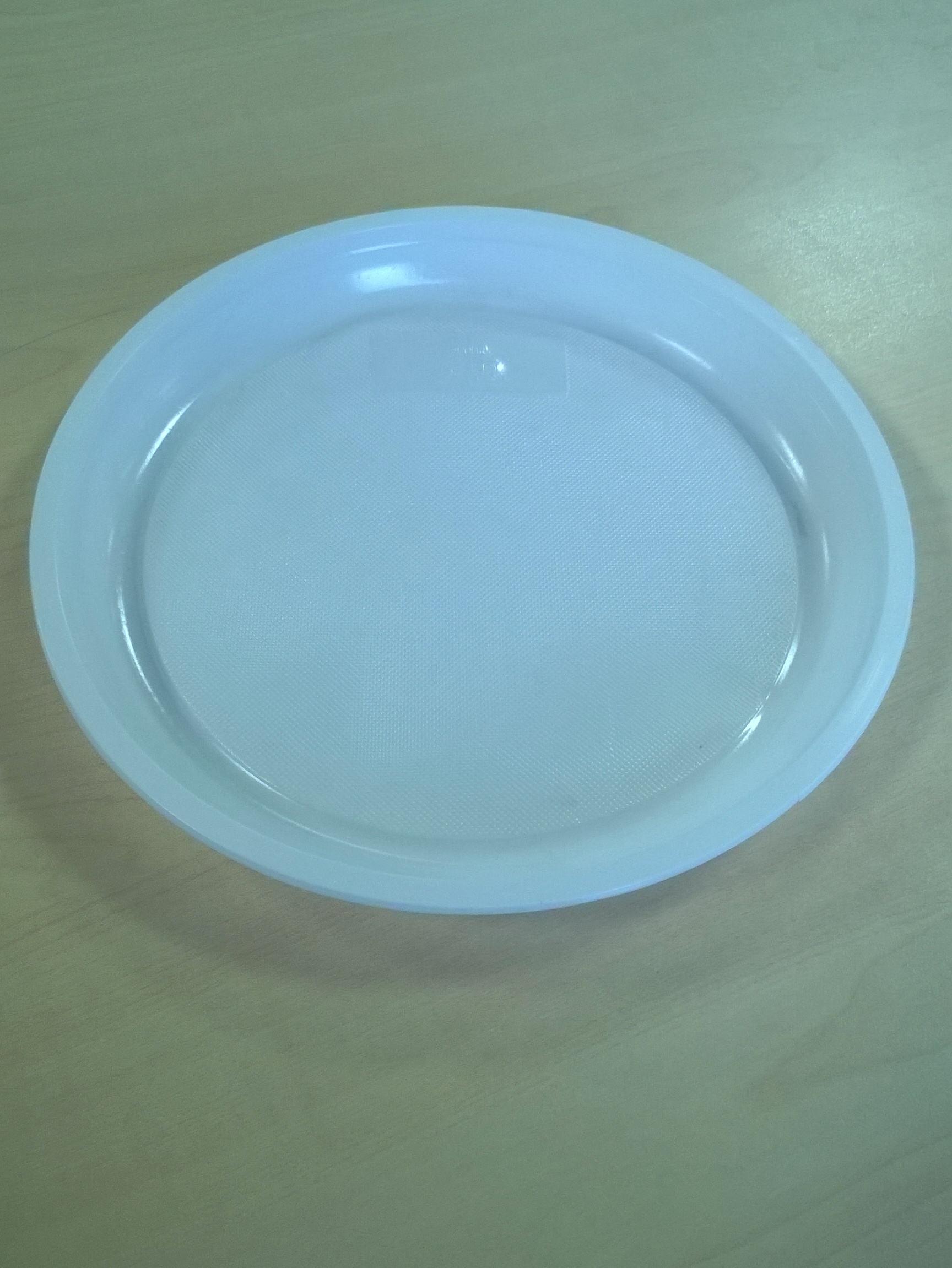 тарелка закусочная бессекционная d-205мм белая (50шт) плотная