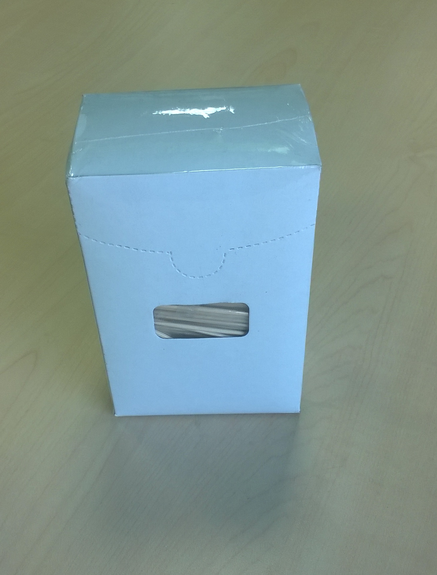 зубочистки деревянные в индивидуальной полиэтиленовой упаковке ментоловые (1000 шт)