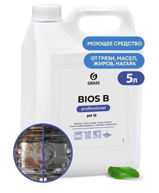 щелочное моющее ср-во grass bios в (5,5 кг.) /4/