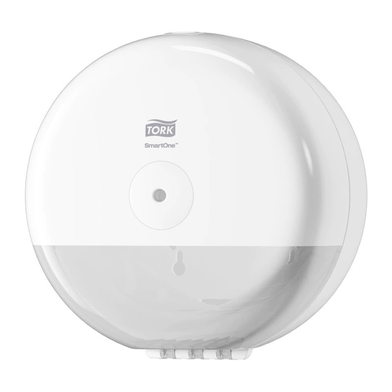 Диспенсер для туалетной бумаги в мини-рулонах TORK / TELLUS Smart One, белый, система Т9 диспенсер для туалетной бумаги в мини-рулонах tork / tellus smart one, белый, система т9
